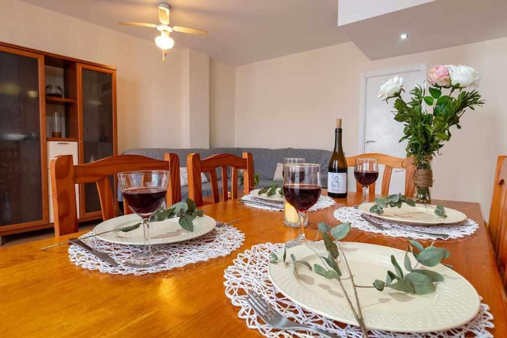 Apartamento Moderno Tranquilo Con Piscina Y Jardin 德尼亚 外观 照片